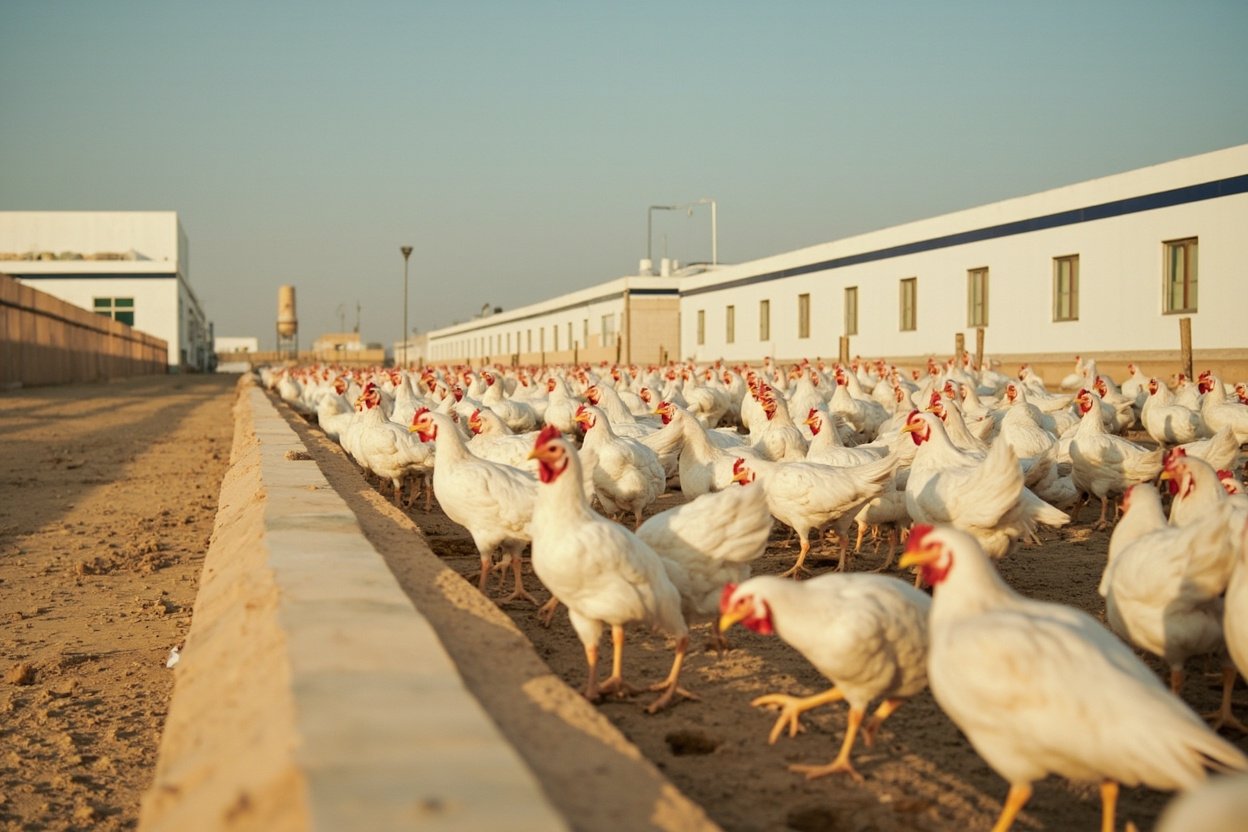 Saudi Arabia poultry and feed production