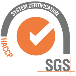 HACCP and SGS certification logo