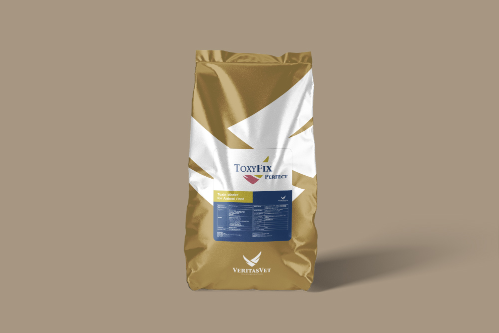 ToxyFix Perfect — Comprehensive Mycotoxin Detoxification feed additive by VeritasVet